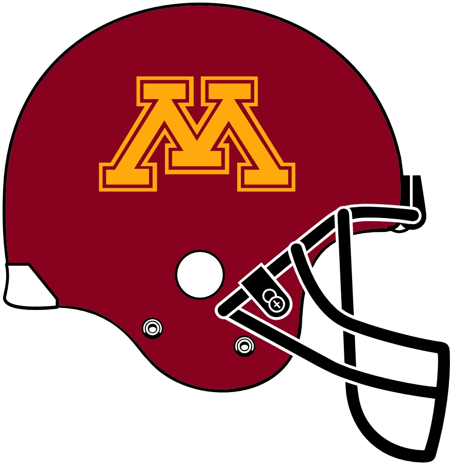 Minnesota Golden Gophers 2008-Pres Helmet Logo iron on transfers for clothing